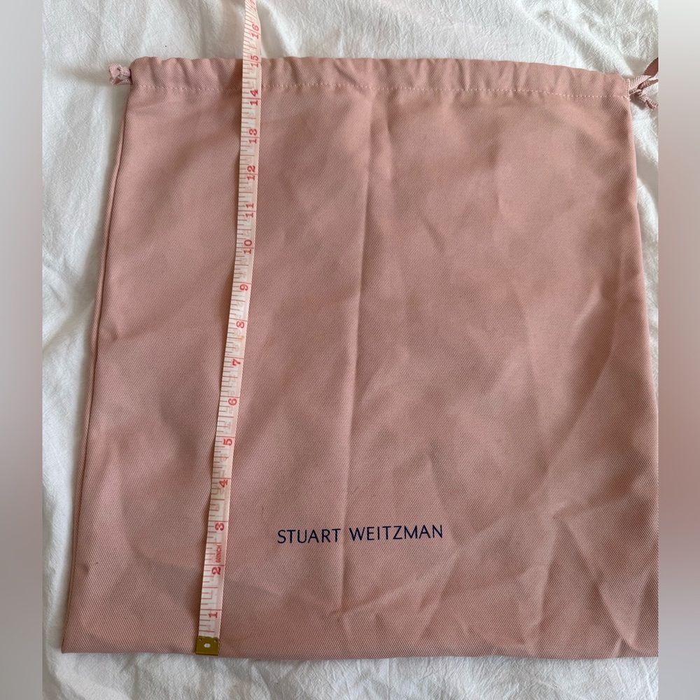 Stuart Weitzman Blush Pink Dust Bag